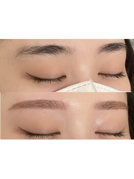 アイブロウメニューがあるサロン