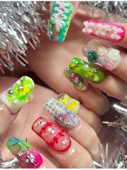チャーレム ネイル(charlem nail)/モモ担当☆イメージネイル