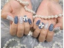 プリティ(Pretty)/チェック/キルティング/冬ネイル