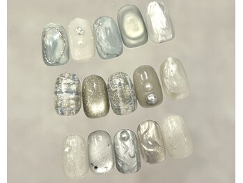 ラクネイル 浦和店(raku nail)/冬ニュアンス