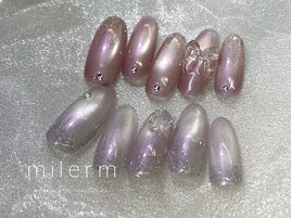 春 マグネットネイル/Momoka