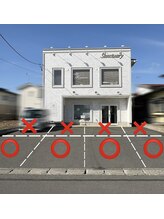 ブランクチュール(Nailsalon Blanc Couture)/駐車場のご案内