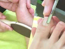 ニコルル 富田林店(Nicolulu)の雰囲気（足裏ケアと爪ケア・角質ケアもお任せください♪）