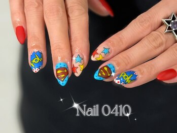 ネイル0410 すすきの(Nail 0410)/【ジェル】持ち込みアート6本