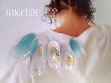 アグニークリッシェ(Agunik Riche)/【夏ネイル】