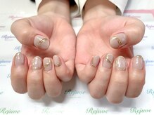 リジュベ(Rejuve)/ミラーネイルでふちどり☆