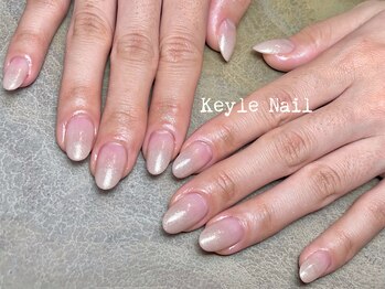 キールネイル(KeyleNail)/長さだし+グラデ¥18,500