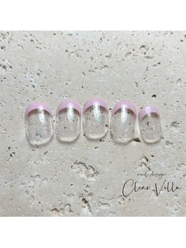 ネイルサロンクリアヴィラ(nail salon clear villa)/Design nuance¥9990