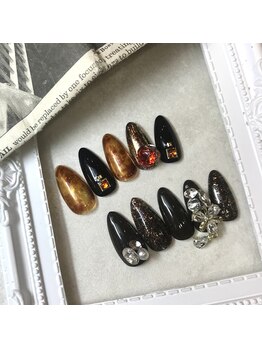 エスフィーネイルサロン ブリーユ(Esfy nailsalon Brille)/9月アプレ定額デザイン