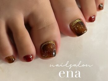 エナ(ena)/べっこうネイル