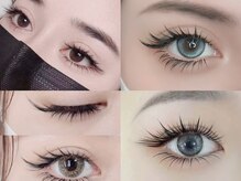 狐系ワンホンマツエク&猫系ワンホンマツエク／束感・韓国風＊+。