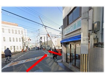 すぎの森鍼灸整骨院/鳳駅からの道案内4