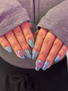 ラメワンカラー