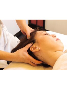 ヘッドスパで癒されたい