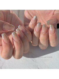 ワンカラー＋ラメ