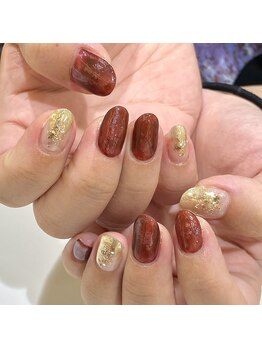 グラマラス プレジール 中野店(glamourous plaisir)/クリアブラウンレッド