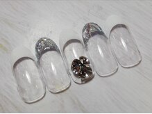 ネイルグラマラス 西新井店/フレンチ定額　￥8800【西新井】