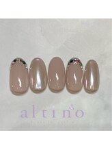 アルティノ ネイル ガーデン(altino nail garden)/キャンペーン/ストーンフレンチ