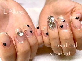 ハートネイル♪