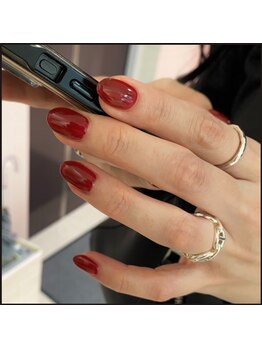 ワンカラー／名駅／ネイル