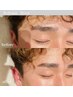 デザイン眉毛WAX+眉毛の癖を矯正デザインパーマ/CUT+SET