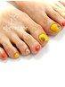 【 foot 】フット定額2本アート(オフ・ケア込み) ￥8000→ ￥7500
