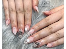 リブヴァラ(Lib Valla)の雰囲気（ワンホンネイル【¥4,580】大人気デザイン♪パーツのせで更に可愛）