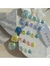 【☆enoi限定デザイン☆FOOTニュアンス定額2】オフ、ドライケア込み¥10000