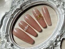 ミエルドビジューネイル(Miel de Bijou NAIL)/maoジェル定額 #春日部ネイル
