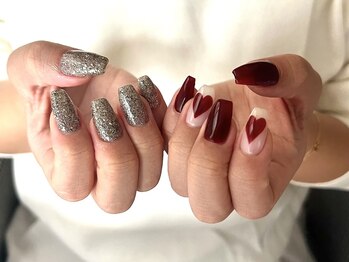 シーネイルサロン 香取店(C nail salon)/ハートネイル
