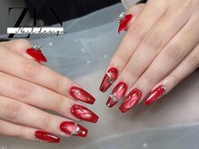 ゼン ネイル デザイン 池袋(ZEN NAIL DESIGN)/長さだしやり放題×つけ放題