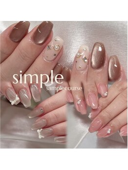カラー(calla)の写真/トレンド感のあるネイルをリーズナブルに楽しむならサンプルコースがおすすめです♪