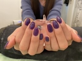キャメル×パープル系