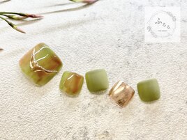 ☆フットミディアムネイル☆#129