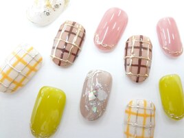 トレンド！ミラーチェック柄☆