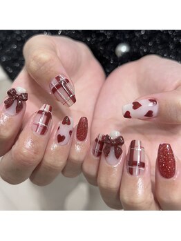 チェックネイル