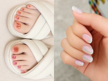 ティアラ(TIARA for nail & eye)の写真/人気ワンカラーシンプルで指先を彩る！4400円ポッキリ！！付け替え時オフ無料！！の嬉しいサービスで輝く◎