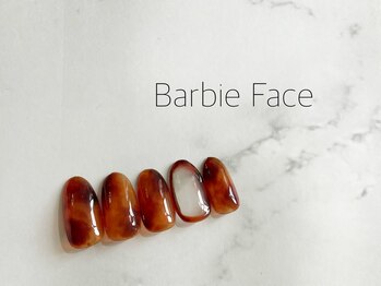 バービーフェイス 恵比寿(Barbie Face)/べっ甲ネイル
