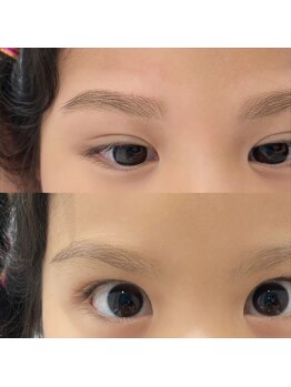アイブロウドット 岐阜店(iBROW.)/美眉スタイリングbefore→after