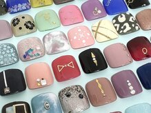 モアネイル つつじヶ丘店(MOAH NAIL)/フットジェルサンプル♪