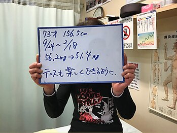杉本接骨鍼灸院/72歳、156cm 5kgダイエット