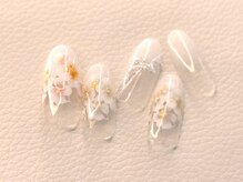 ビューティーサロン ハル(beauty salon haru)/レイヤードフラワー立体リボン