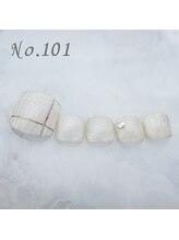 はあとねいる 渋谷三丁目店/フットネイル：No.101