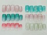 【HAND】マグネット＆フラッシュネイルデザインコース【￥10000】
