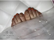 ユーネイル(YW nail)/フット2本アート