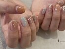 淡色ナチュラルニュアンスネイル