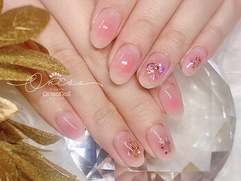 オリソネイル(OrisoNail)の写真/【自分だけの特別なデザインを】大切な日にはとっておきのnailで!特別な日は指先から華やかに飾りませんか?