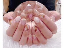 スターネイル（STAR NAIL）/93番☆大理石ネイル