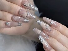 ネイルズバー 新宿店(Nails Bar)/銀河シルバーダストネイル