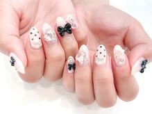 ネイルコレクション ベビーピンク(Baby Pink)/ジェル定額￥9990★リボン